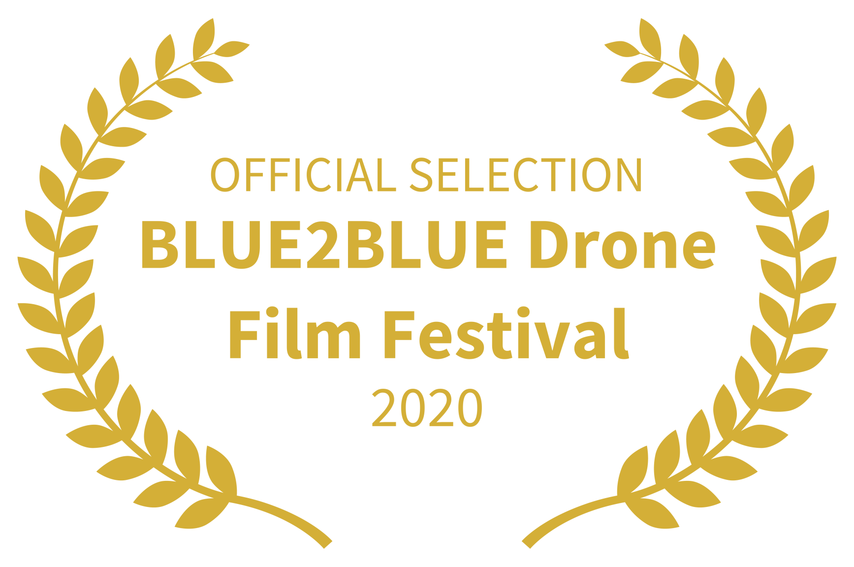 OFFICIAL SELECTION - BLUE2BLUE Drone Film Festival - 2020