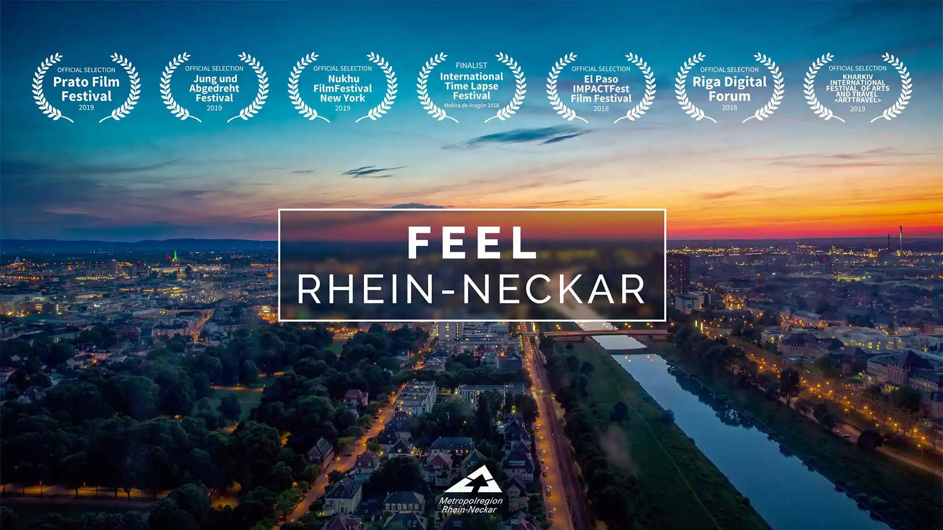 Thumbnail des Imagefilms Feel Rhein-Neckar von der Northwind Filmagentur